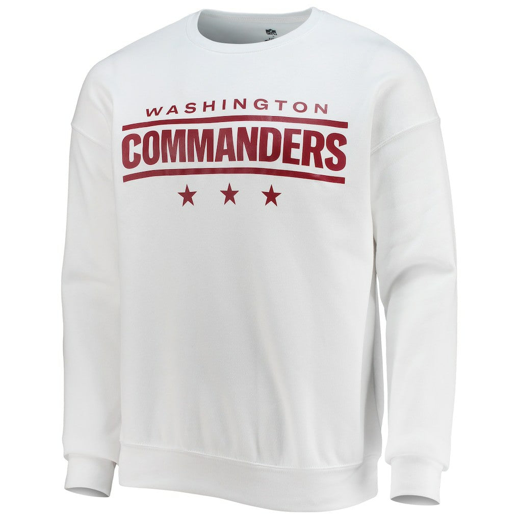 Washington Commanders NFL x Darius Rucker Collection Star Sponge Fleece Pullover Sweatshirt - White on sale