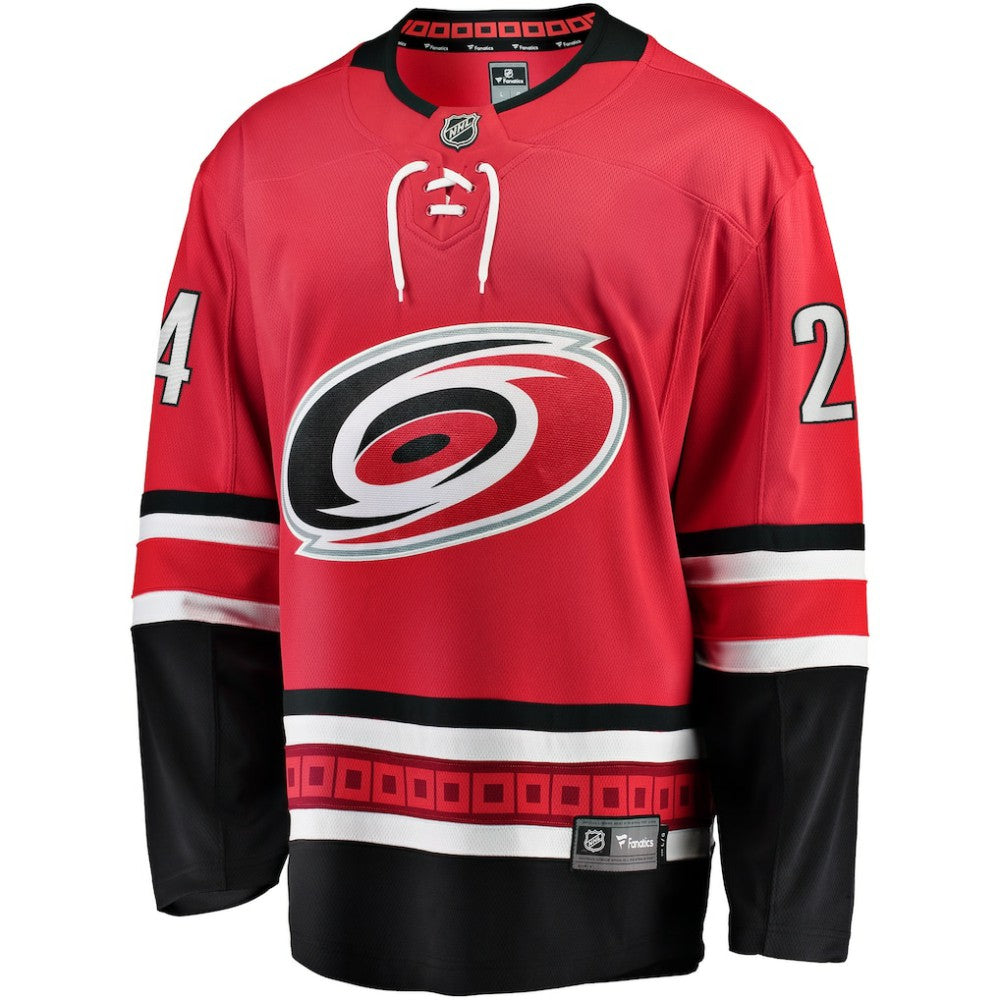 Seth Jarvis Carolina Hurricanes Fanatics Alternate Breakaway Player Jersey - Red Jerseys