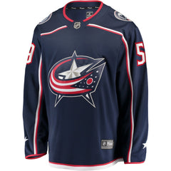 Yegor Chinakhov Columbus Blue Jackets Fanatics Home Breakaway Player Jersey - Navy Jerseys