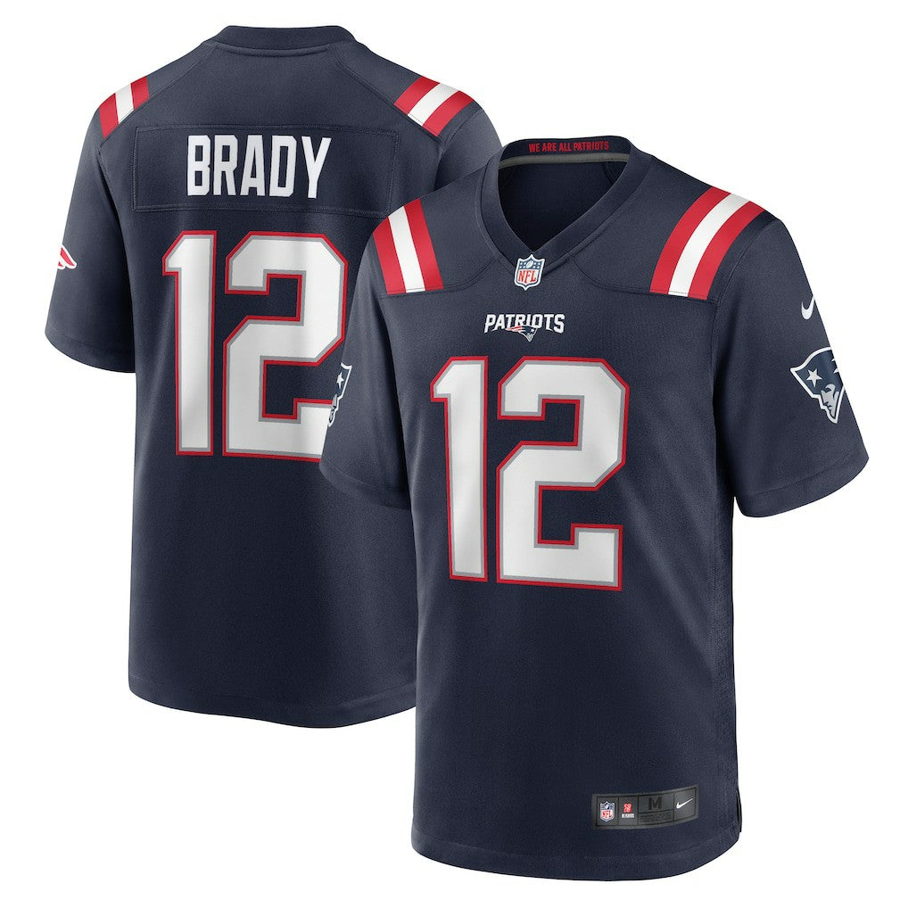 Tom Brady New England Patriots Game Retired Player Jersey - Navy outlet