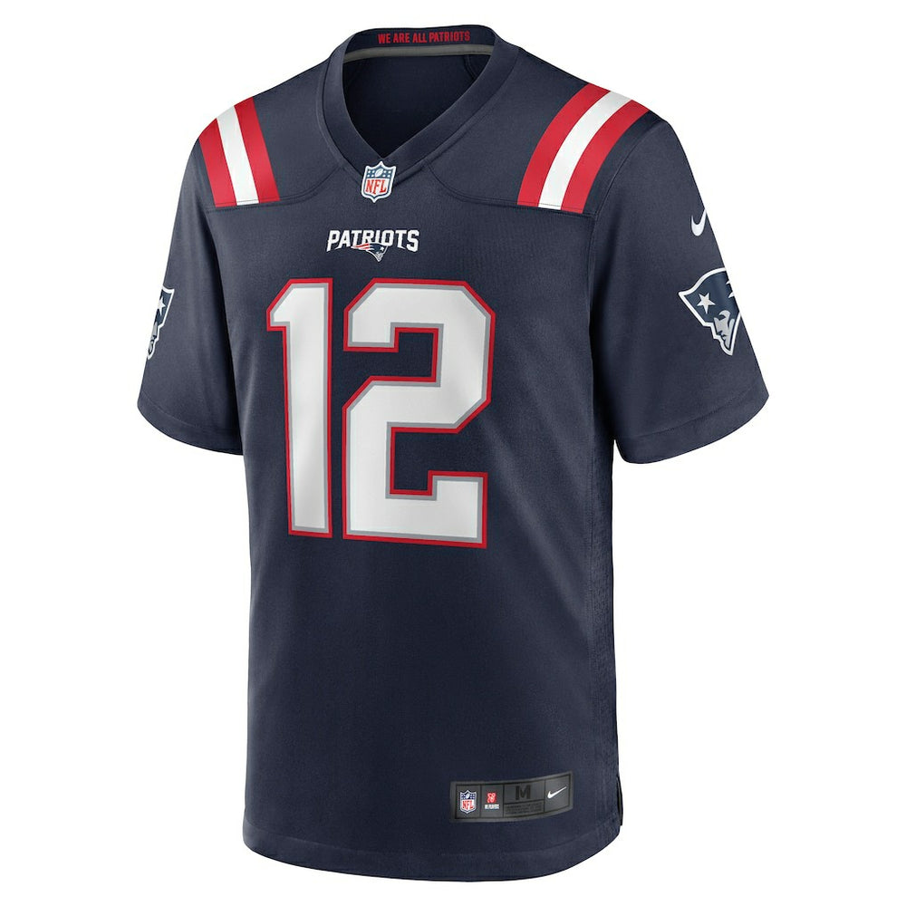 Tom Brady New England Patriots Game Retired Player Jersey - Navy outlet
