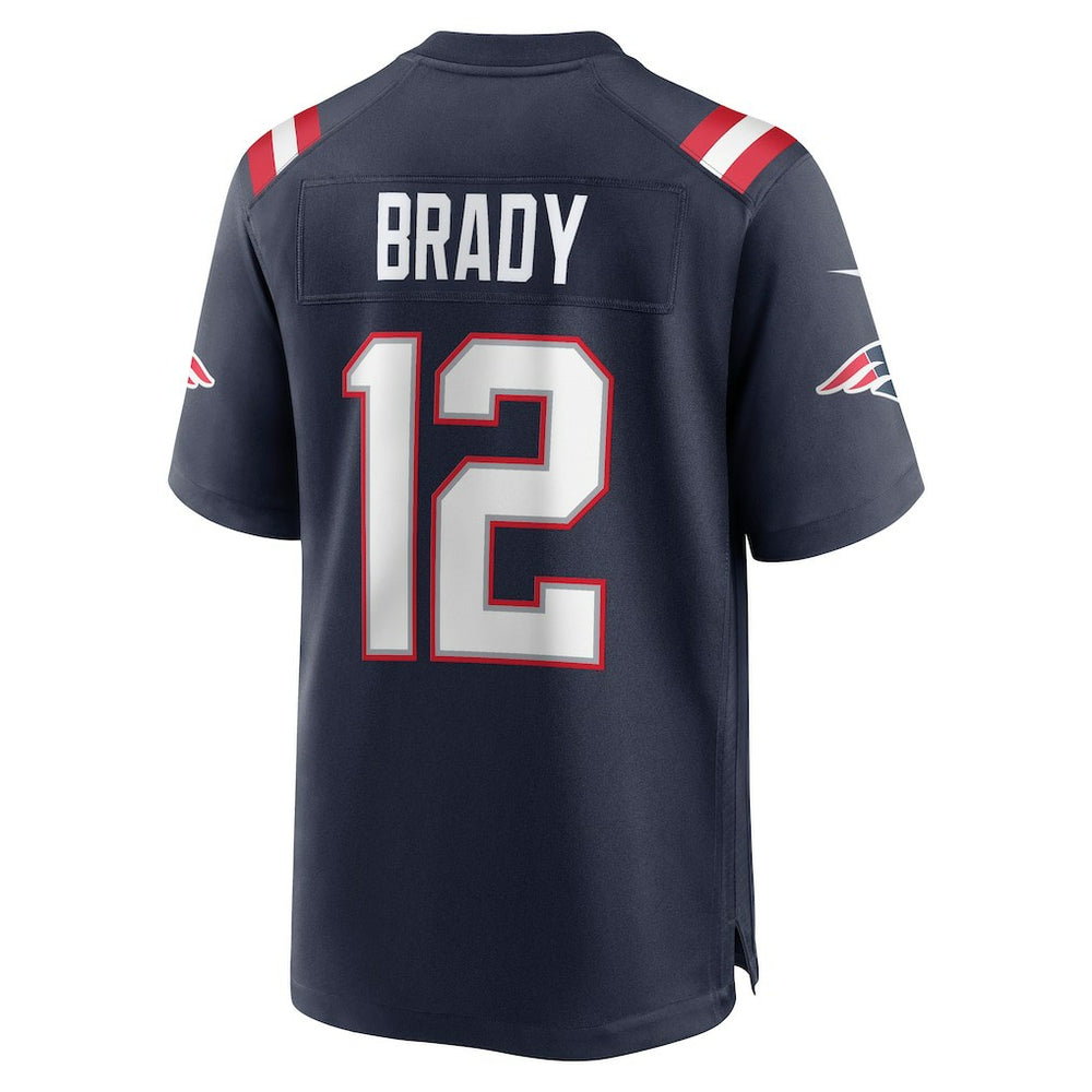 Tom Brady New England Patriots Game Retired Player Jersey - Navy outlet