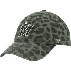 Miami Marlins Women's Bagheera Clean Up Adjustable Hat Green