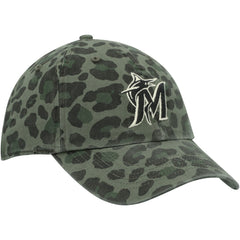 Miami Marlins Women's Bagheera Clean Up Adjustable Hat Green