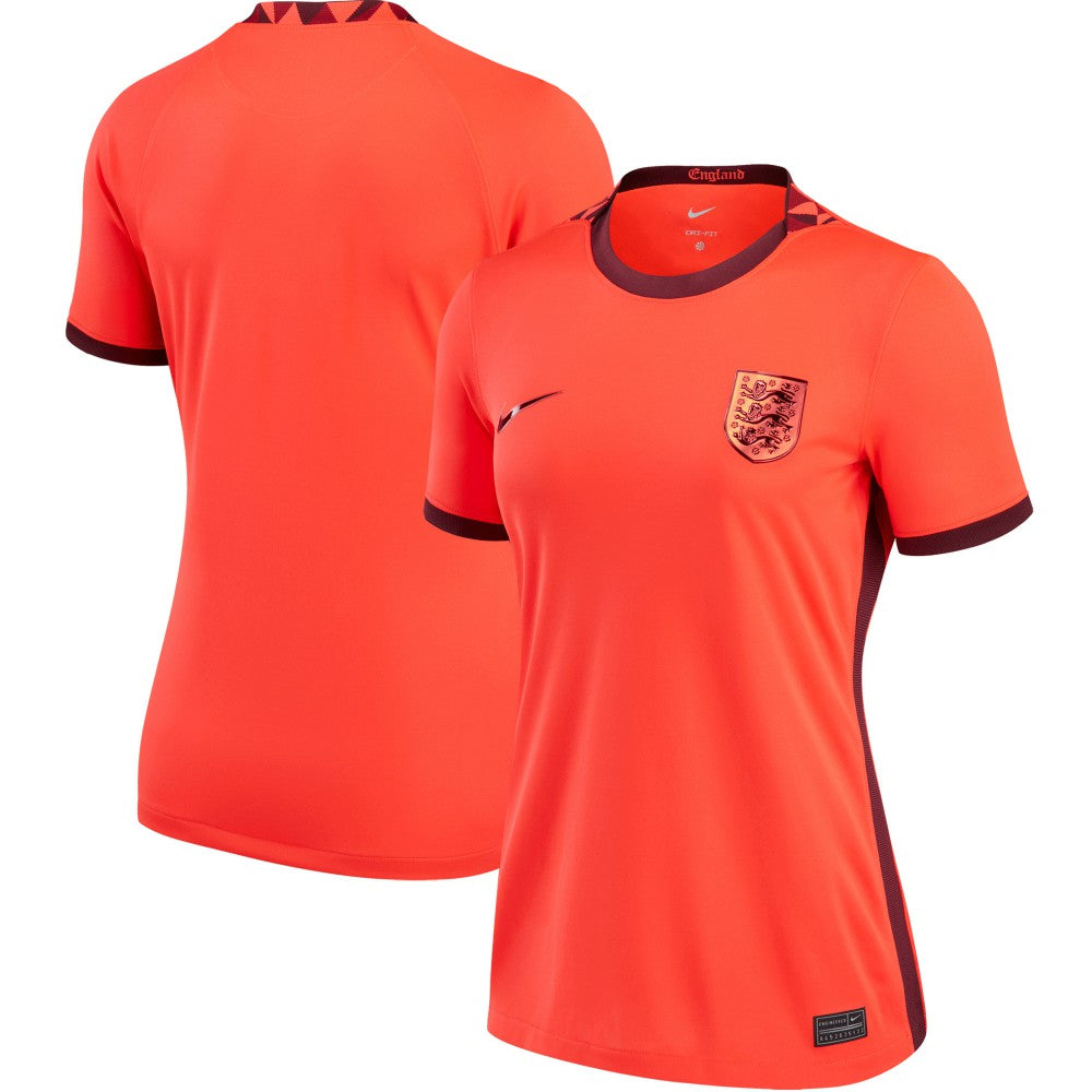 England Women's National Team Women's 2022/23 Away Replica Blank Jersey - Red online