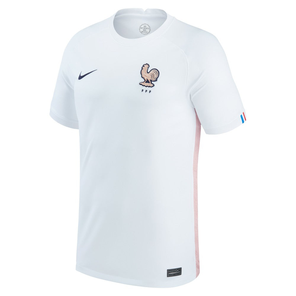 France Women's National Team 2022/23 Away Replica Blank Jersey - White sale