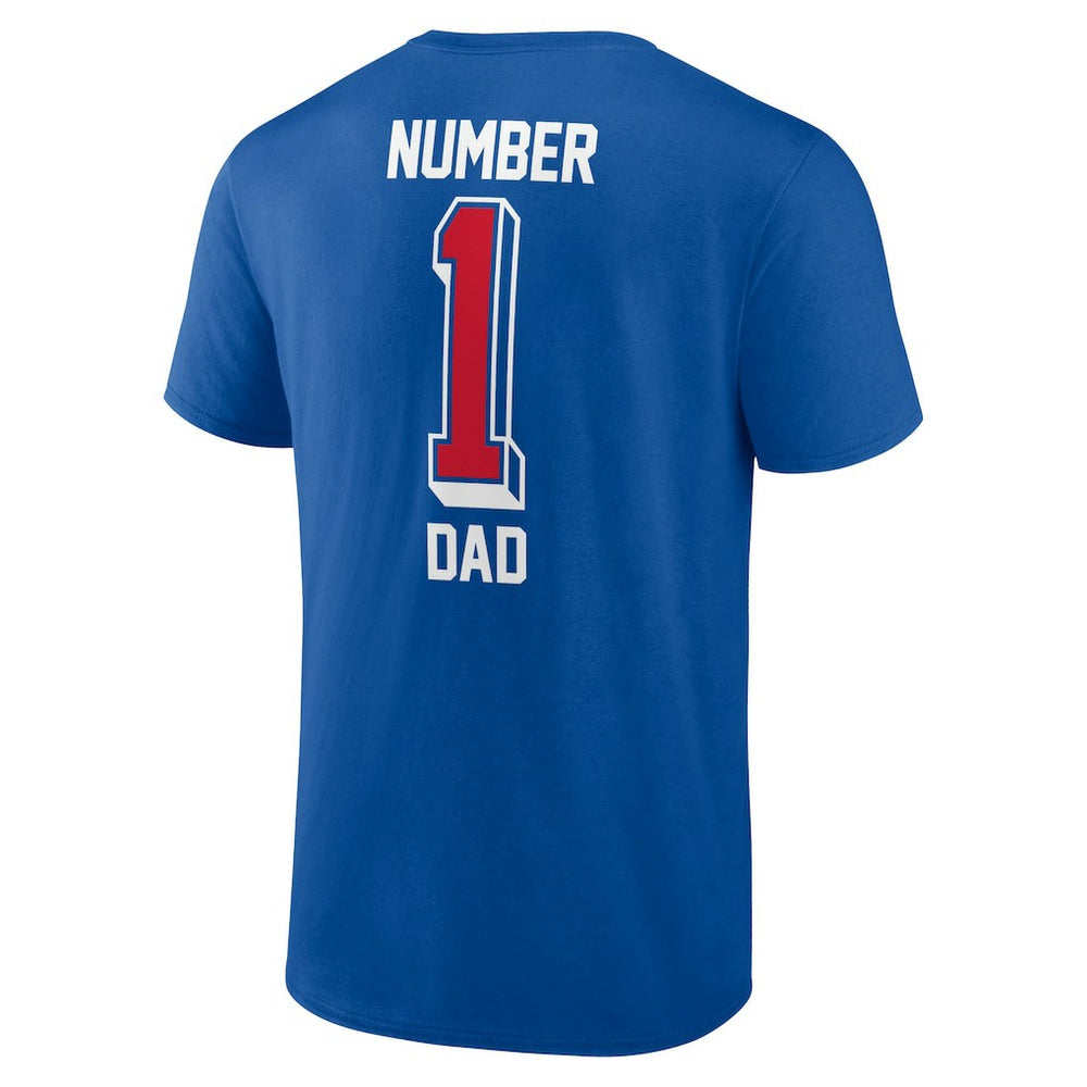Buffalo Bills Number One Dad T-Shirt - Royal online