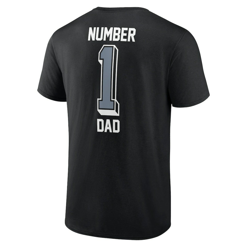 Las Vegas Raiders Number One Dad T-Shirt - Black online