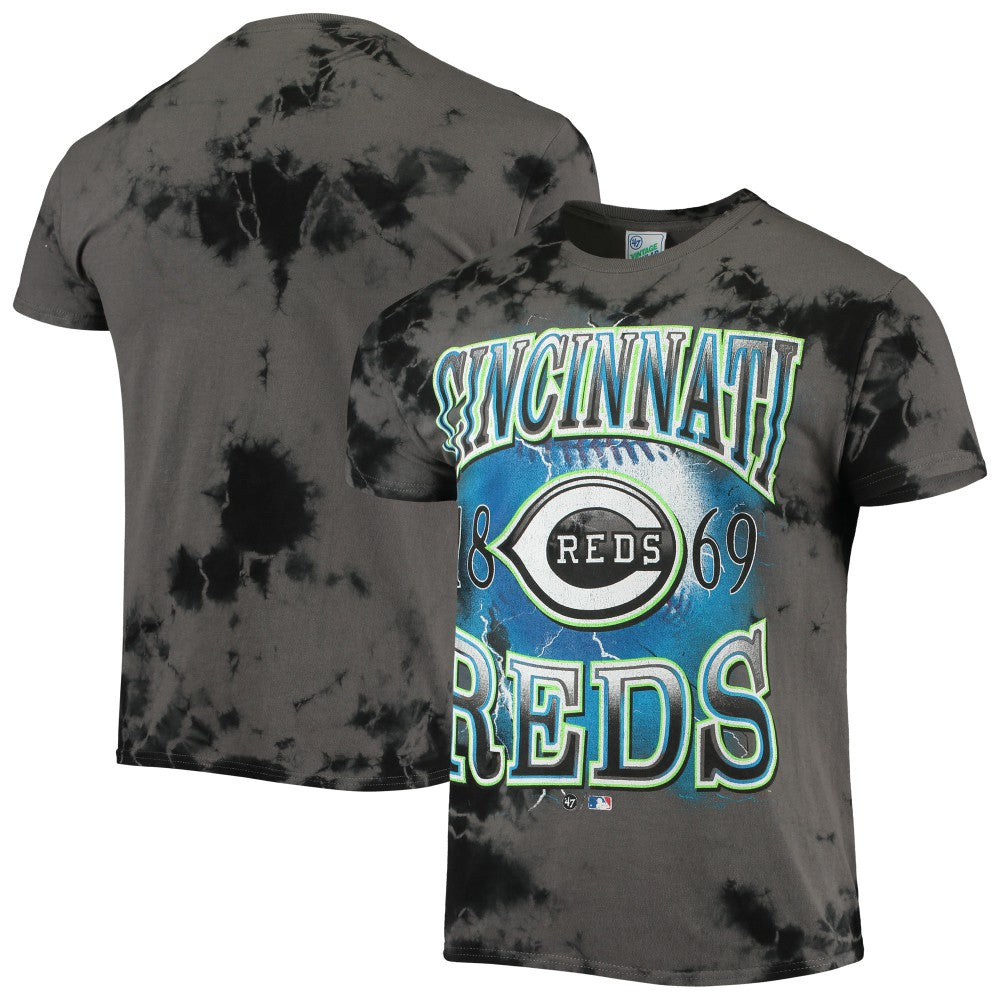 Cincinnati Reds Wonder Boy Vintage Tubular T-Shirt Charcoal