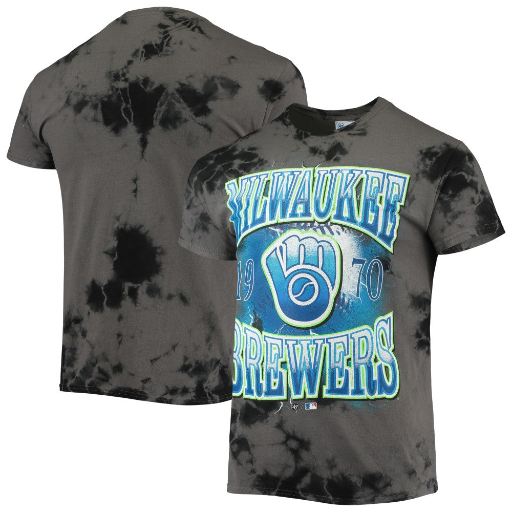 Milwaukee Brewers Wonder Boy Vintage Tubular T-Shirt Charcoal