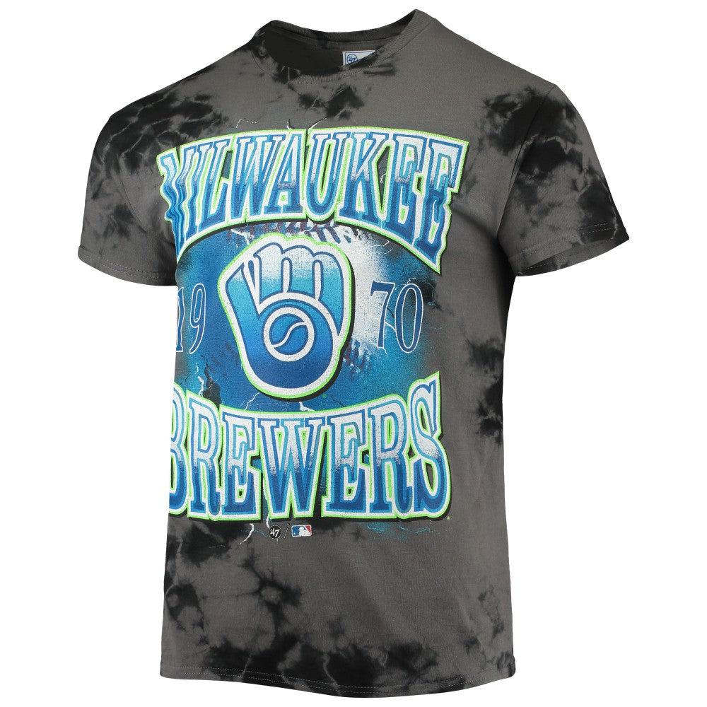 Milwaukee Brewers Wonder Boy Vintage Tubular T-Shirt Charcoal