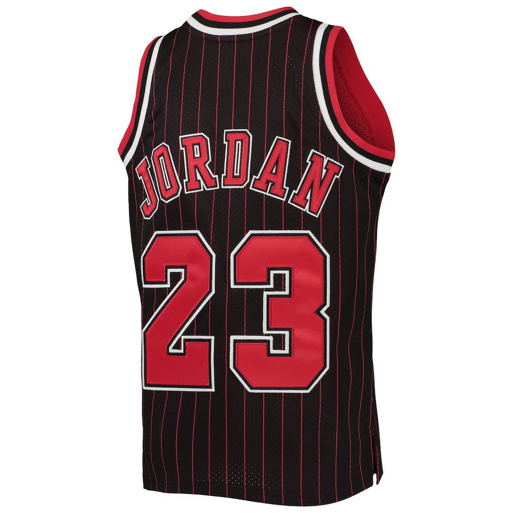 Michael Jordan Chicago Bulls Youth 1996-97 Hardwood Classics Authentic Jersey sale - Black/Red on sale
