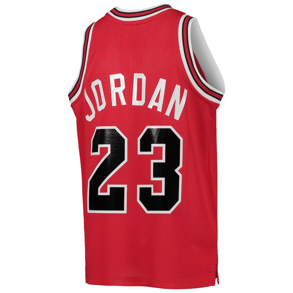 Michael Jordan Chicago Bulls Youth 1984/85 Hardwood Classics Authentic Jersey sale - Red discount