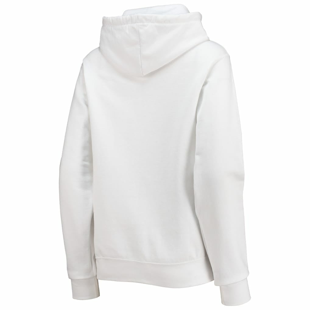Washington Commanders WEAR by Erin Andrews Women's Fleece Pullover Hoodie - White cheap