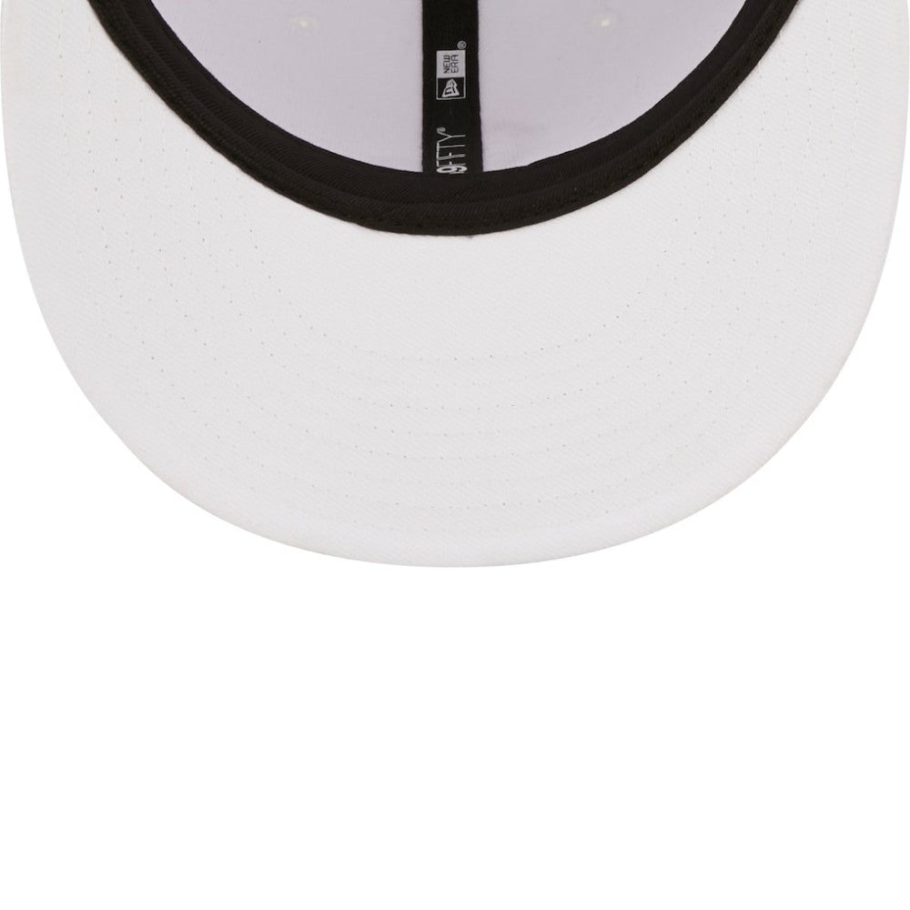 Colorado Rockies White on White 59FIFTY Fitted Hat