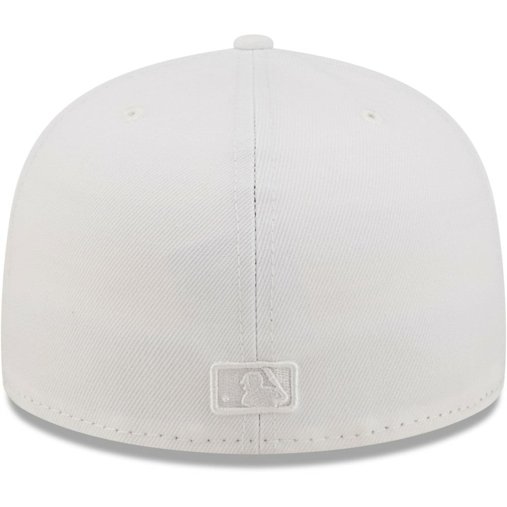 Detroit Tigers White on White 59FIFTY Fitted Hat
