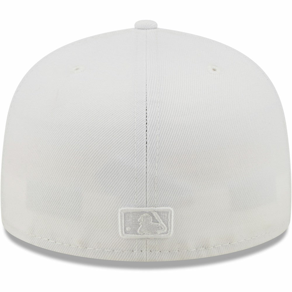 Minnesota Twins White on White 59FIFTY Fitted Hat