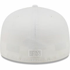 Minnesota Twins White on White 59FIFTY Fitted Hat