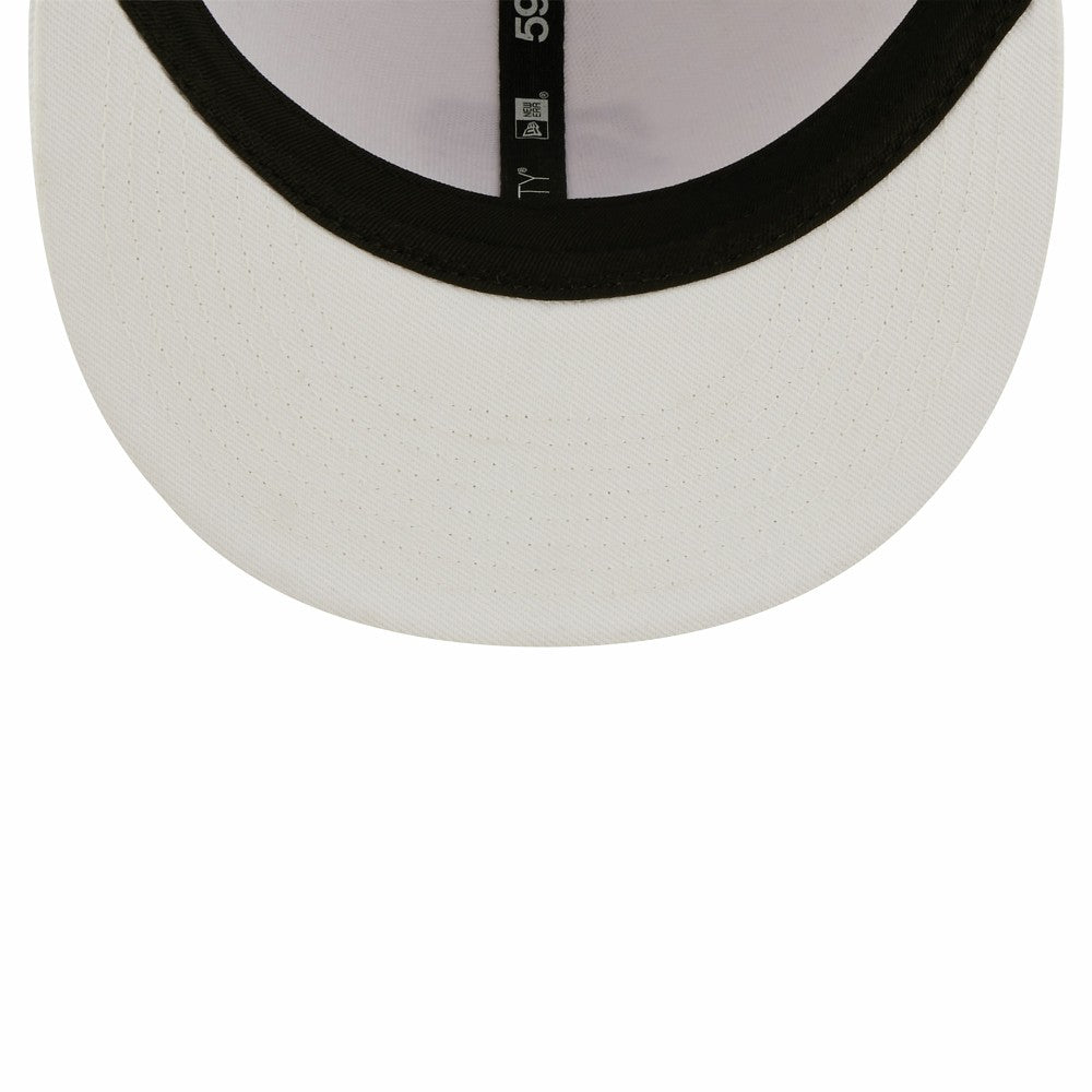 Minnesota Twins White on White 59FIFTY Fitted Hat