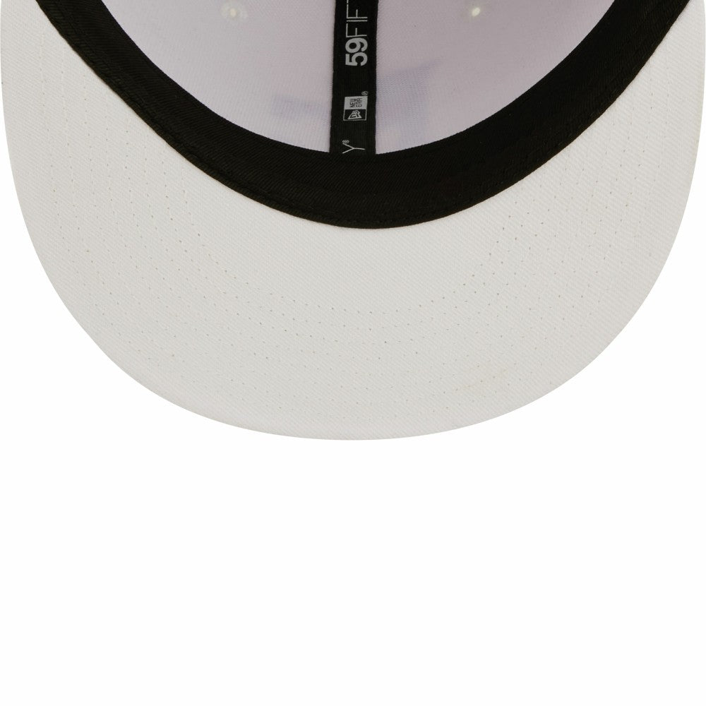 Kansas City Royals White on White 59FIFTY Fitted Hat