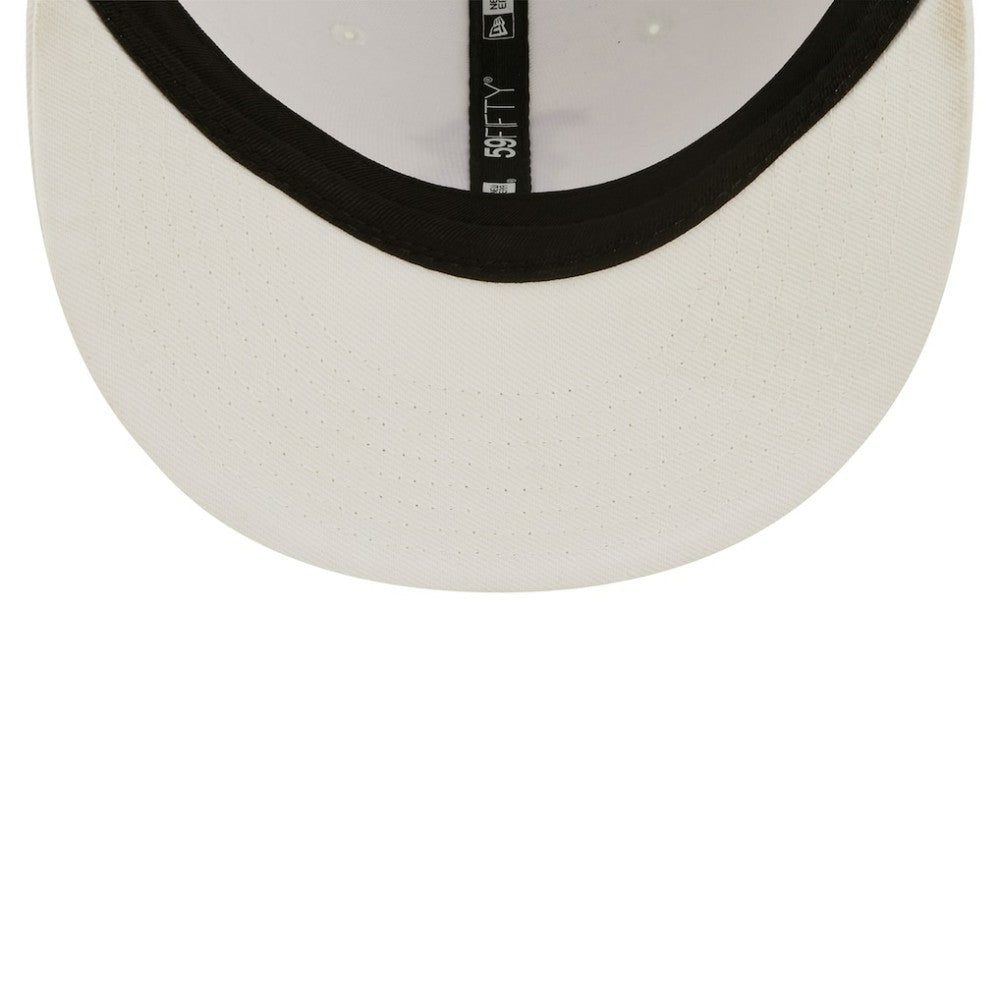 Boston Red Sox White on White 59FIFTY Fitted Hat