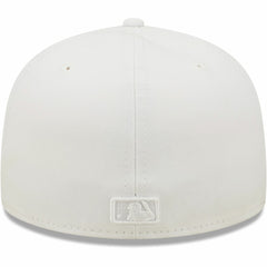 Cleveland Guardians White on White 59FIFTY Fitted Hat