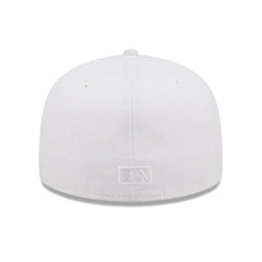 Los Angeles Angels White on White 59FIFTY Fitted Hat