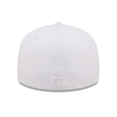 San Diego Padres White on White 59FIFTY Fitted Hat