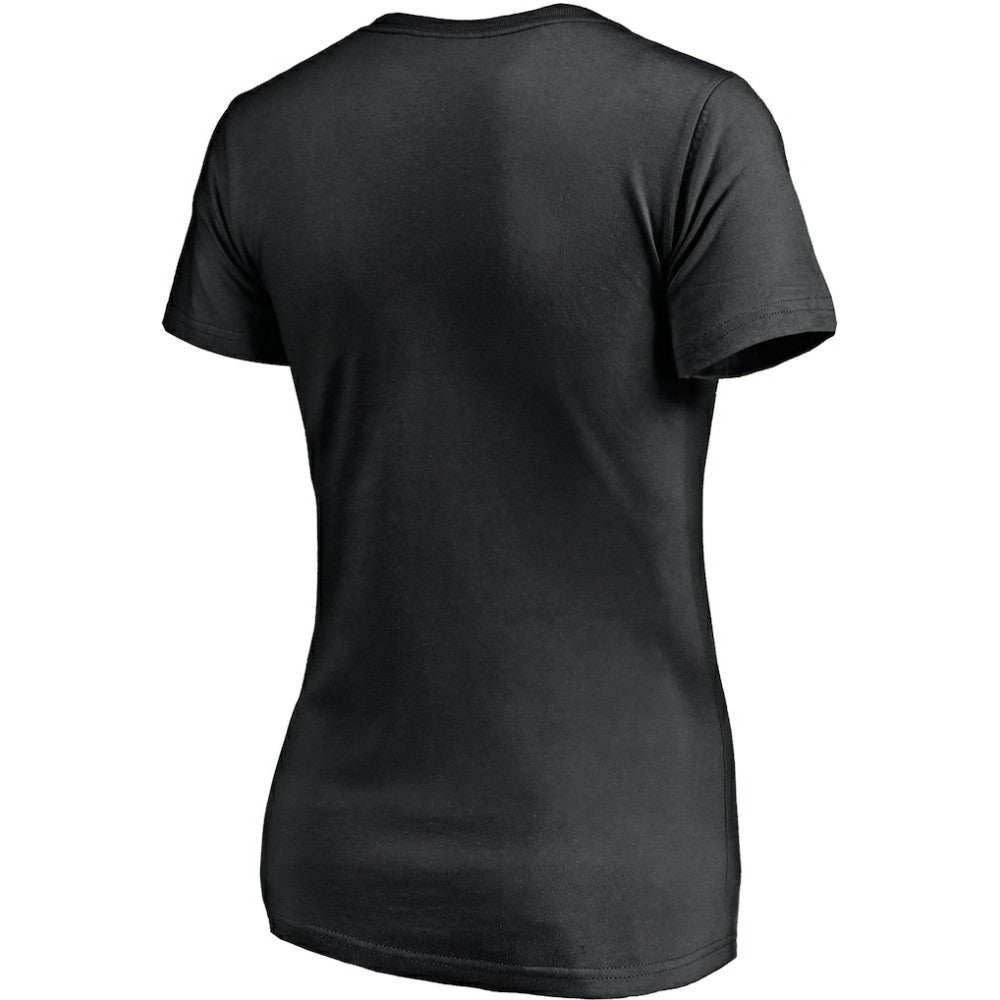 Florida Panthers Fanatics Women' s Overtime V-Neck T-Shirt - Black T-shirts