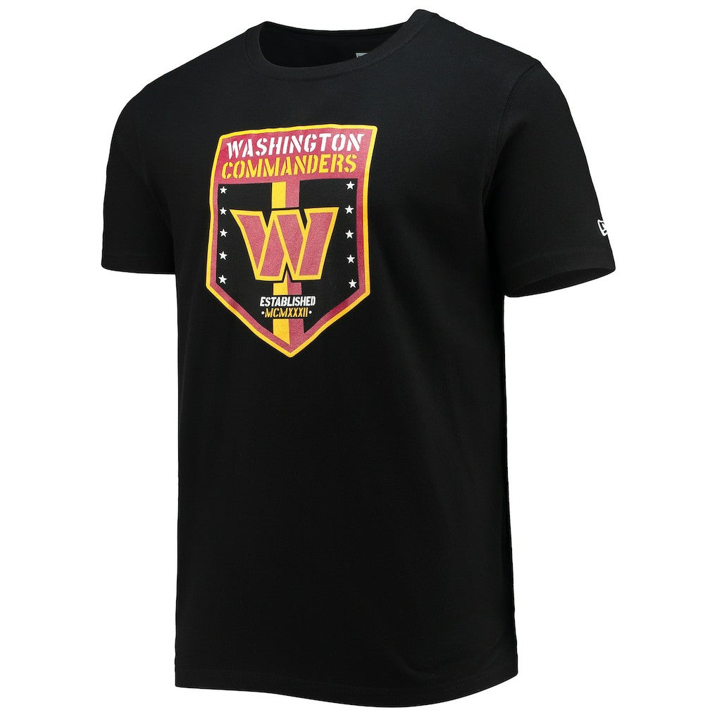 Washington Commanders New Era Team T-Shirt - Black discount