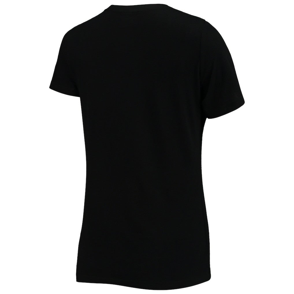 Washington Commanders New Era Women's V-Neck T-Shirt - Black discount