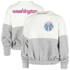 Washington Wizards '47 Women's City Edition Take Two Bonita Sweatshirt - Cream sale