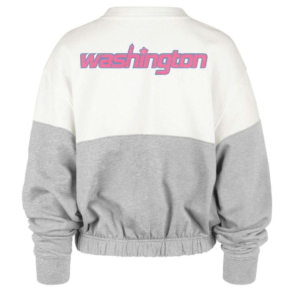 Washington Wizards '47 Women's City Edition Take Two Bonita Sweatshirt - Cream sale