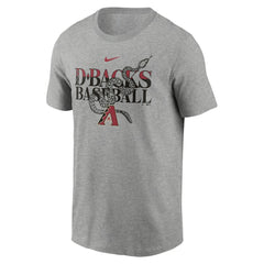 Arizona Diamondbacks Local Team T-Shirt Heathered Gray