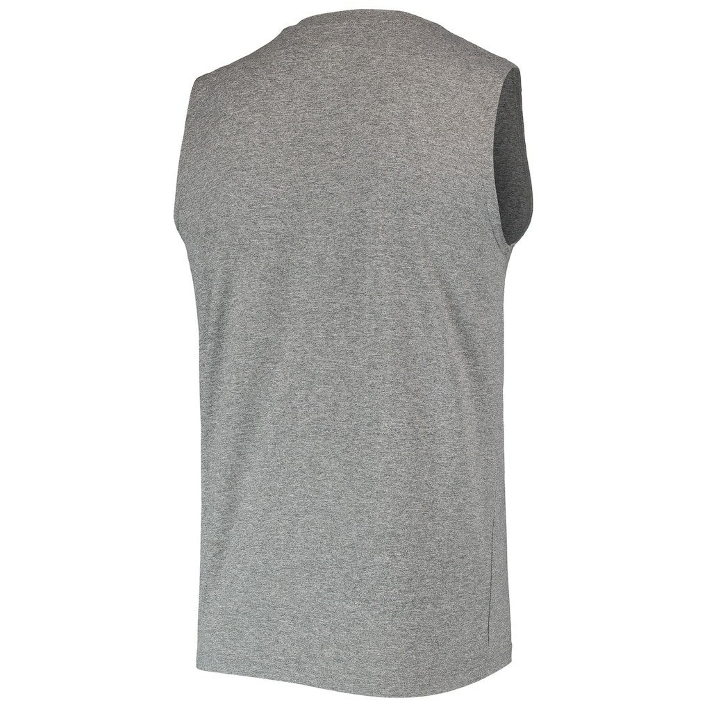Las Vegas Raiders New Era Brushed Sleeveless Tank Top - Heathered Gray online