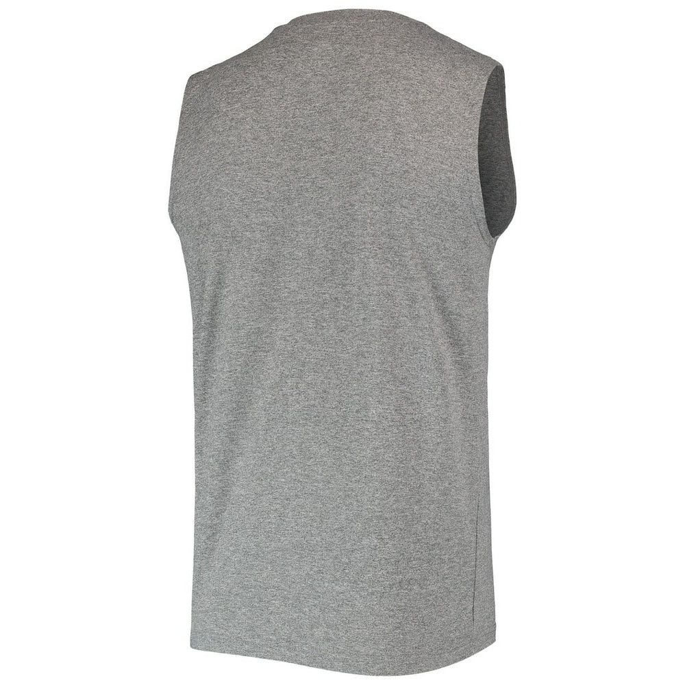 Las Vegas Raiders New Era Brushed Sleeveless Tank Top - Heathered Gray online