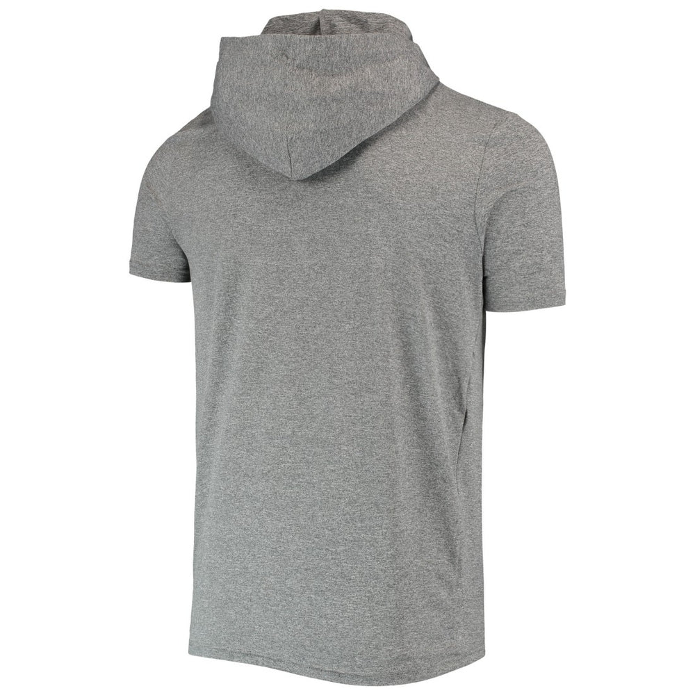 Seattle Seahawks New Era Team Brushed Hoodie T-Shirt - Heathered Gray for sale