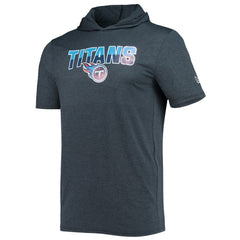Tennessee Titans New Era Team Brushed Hoodie T-Shirt - Heathered Navy discount