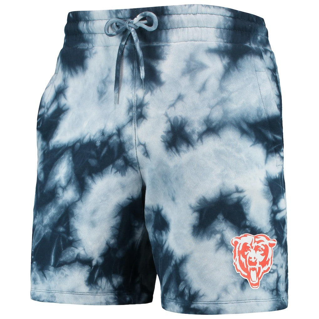 Chicago Bears New Era Tie-Dye Shorts - Navy online
