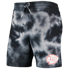Kansas City Chiefs New Era Tie-Dye Shorts - Black sale