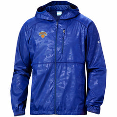 New York Knicks Camo Flash Forward Full-Zip Windbreaker Jacket - Blue for sale