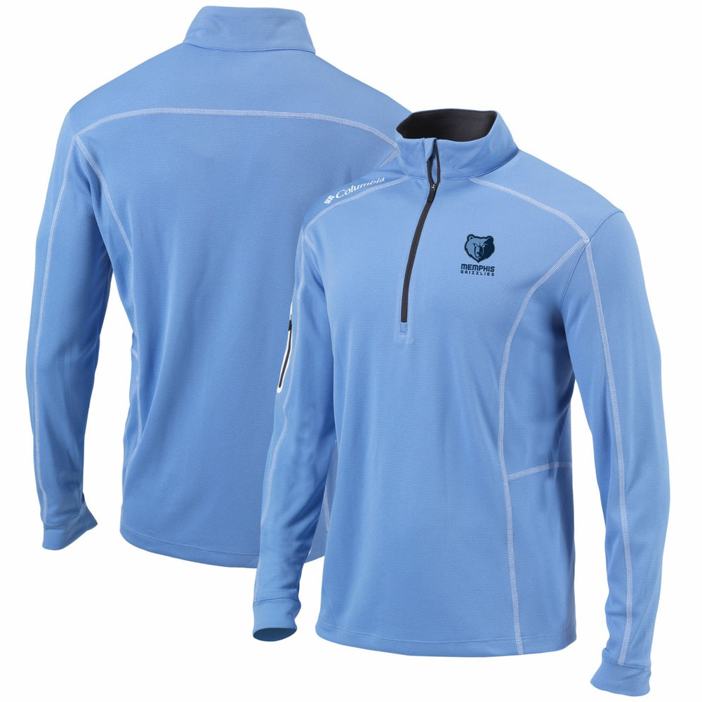 Memphis Grizzlies Shotgun Omni-Wick Quarter-Zip Pullover Jacket - Light Blue for sale