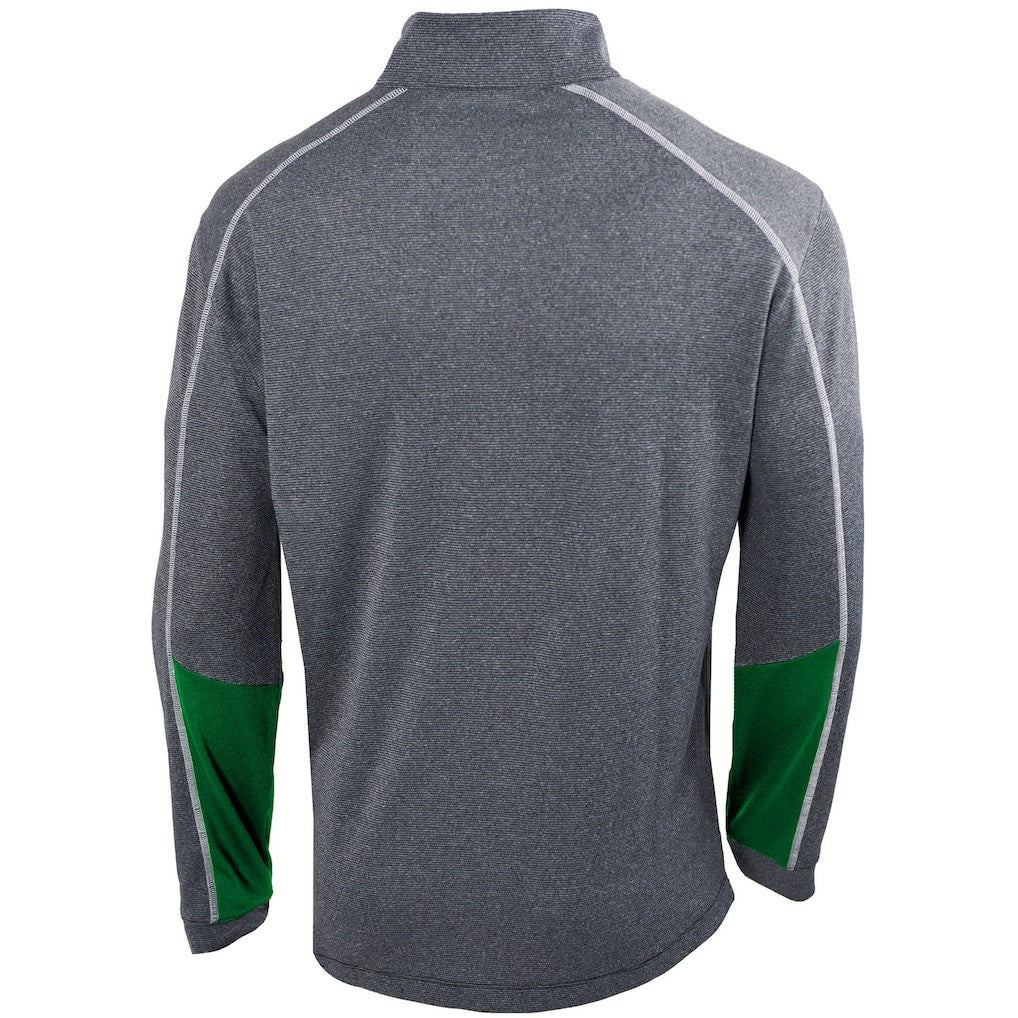 Boston Celtics Omni-Wick Shotgun 2.0 Quarter-Zip Pullover Top - Heathered Gray/Green sale