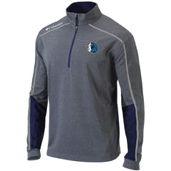 Dallas Mavericks Omni-Wick Shotgun 2.0 Quarter-Zip Pullover Top sale - Heathered Gray/Navy online