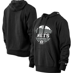 Brooklyn Nets Localized Pullover Hoodie - Black shop