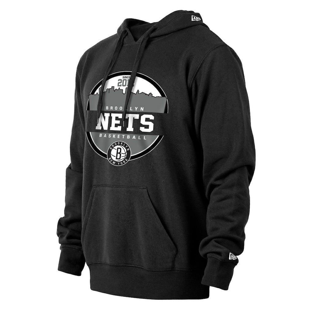 Brooklyn Nets Localized Pullover Hoodie - Black shop