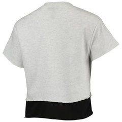Chicago White Sox Refried Apparel Women's Cropped T-Shirt Heathered Gray