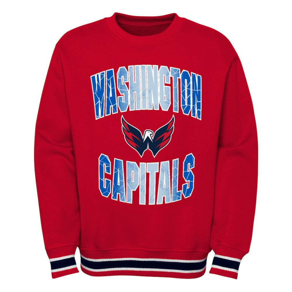 Washington Capitals Youth Classic Blueliner Pullover Sweatshirt - Red Sweatshirts