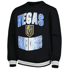 Vegas Golden Knights Youth Classic Blueliner Pullover Sweatshirt - Black Sweatshirts