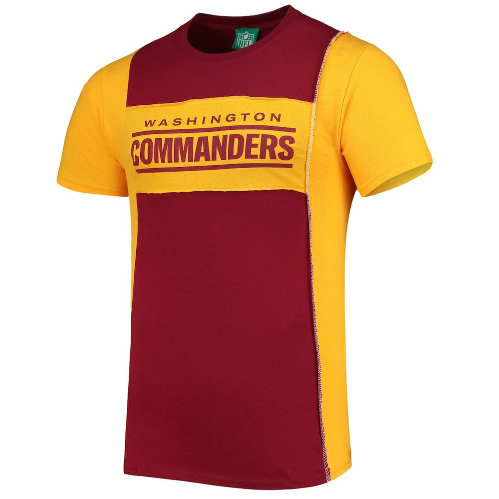 Washington Commanders Refried Apparel Split Side T-Shirt - Burgundy cheap